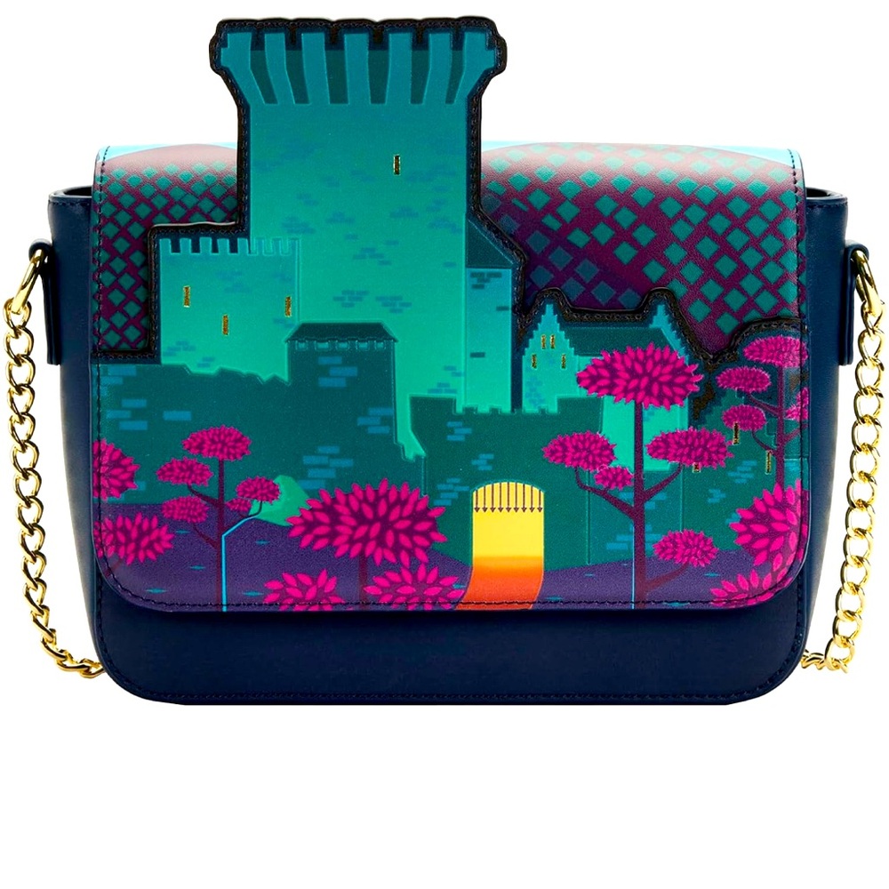 Loungefly DISNEY BRAVE PRINCESS CASTLE SERIES CROSS BODY BAG